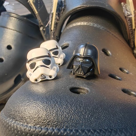 Custom Darth Vader Meme Clog Shoes- DIY modification based on Crocs main image 5
